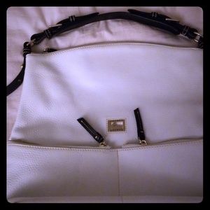 Authentic Dooney white bag